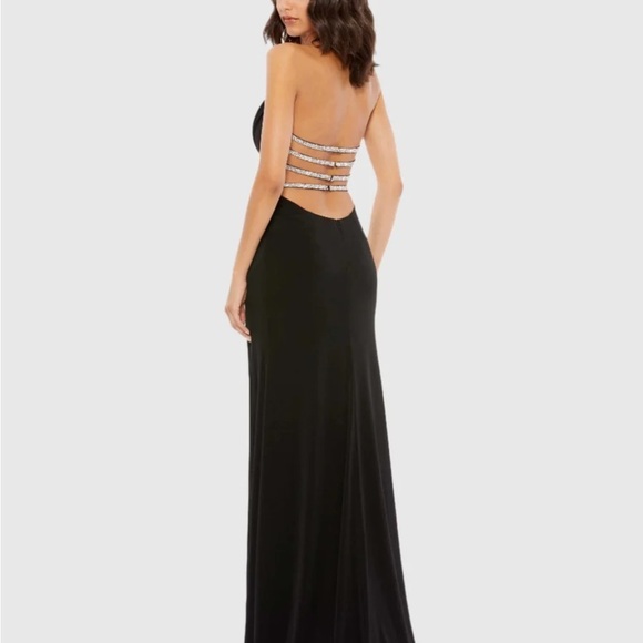 NWT Mac Duggal Black Evening Gown - Picture 3 of 7